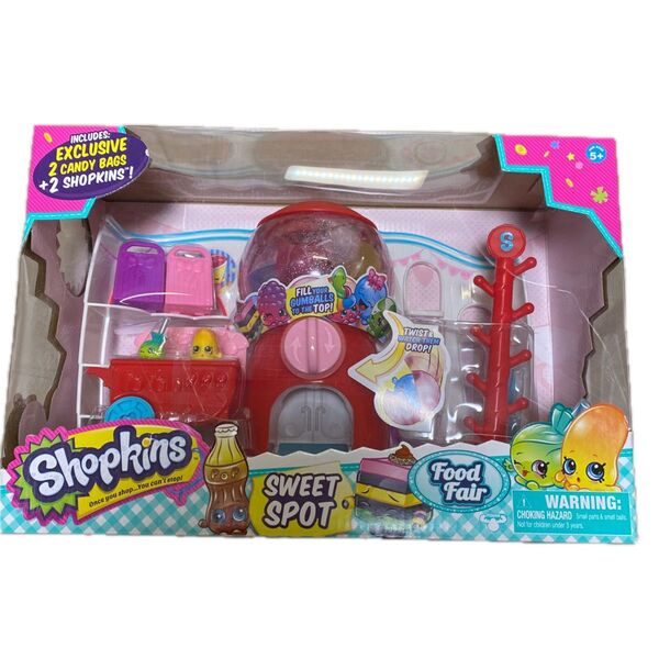 ショップキンズ プレイセット Shopkins Sweet Spot Playset 新品 おそらく日本未発売 レア