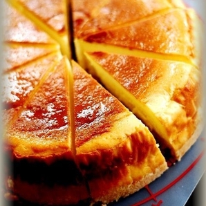 ベイクドチーズケーキ プレーン2個セット 18センチ型の画像9