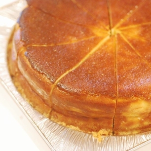 ベイクドチーズケーキ プレーン2個セット 18センチ型の画像3