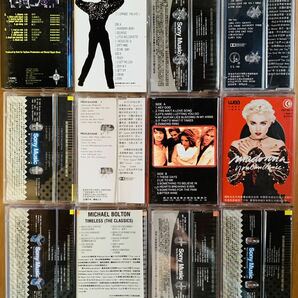 【希少 アジア盤】カセットテープ 12本セット (Bon Jovi、George Michael、Madonna、Michael Bolton、Prince、Queen、Scorpions 他)の画像2