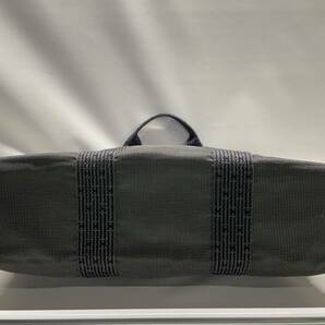 ◆売り切り B◆HERMES エルメス エールラインMM トートバッグ ハンドバッグ シルバー金具■レディース メンズ■グレー系の画像6