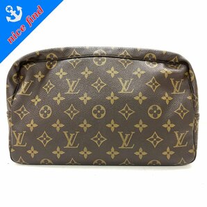 ◆ルイ ヴィトン LOUIS VUITTON◆モノグラム トゥルース トワレット 28 M47522 セカンドバッグ ポーチ ブラウン レディース メンズの画像1