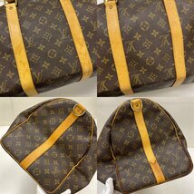 ◆ルイ ヴィトン LOUIS VUITTON◆モノグラム キーポル バンドリエール50 M41426 ボストンバッグ トラベルバッグ ネームタグ/ポワニエ付_画像4