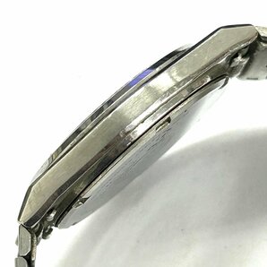 ◆セイコー SEIKO◆シルバーウェーブ silver wave 5933-701A クォーツ 腕時計 メンズ ウォッチ ブラック文字盤 SS デイデイト 不動品の画像6