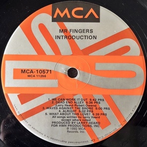 【Disco & Funk LP】Mr Fingers / Introductionの画像4