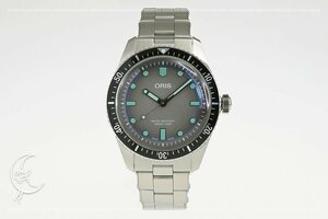 [ внутренний стандартный ] Oris ORIS Divers 65 01 733 7707 4053-07 8 20 18 самозаводящиеся часы SS серый 