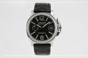 [World Limited 90] Panerai Luminor Marina 40mm Diamond Collection Pam00096 Автоматический объем