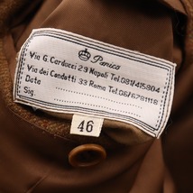 ■ アントニオ パニコ ジャケット テーラードジャケット ブレザー チェック メンズ 46 ブラウン_画像9