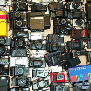 J1）１円〜 ジャンクカメラまとめ売り 大量セット Canon OLYMPUS PENTAX MINOLTA Nikon 光学 コンパクト フィルム の画像8