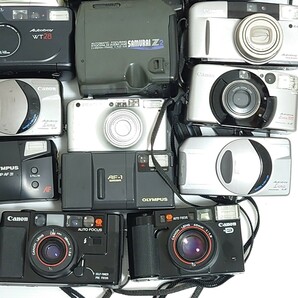800）１円〜 ジャンクカメラまとめ売り 光学 大量セット OLYMPUS Canon Konica PENTAX コンパクトカメラ フィルムカメラ FUJIFILMの画像5