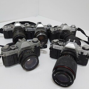 666）１円〜 ジャンクカメラまとめ売り 光学 大量セット Canon キャノン フィルムカメラ 一眼レフ ＡＥ1の画像1