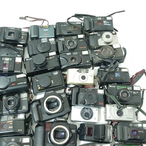 aaa）１円〜 ジャンクカメラまとめ売り 大量セット 光学 フィルムカメラ コンパクトカメラ MINOLTA Canon OLYMPUS PENTAX Nikonの画像7