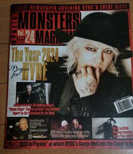 HYDE　会報　MONSTERS MAGAZINE　24号