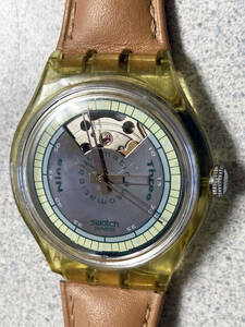 ★Swatch　Automatic　稼動品　Nine　Three　　まずまずの美品