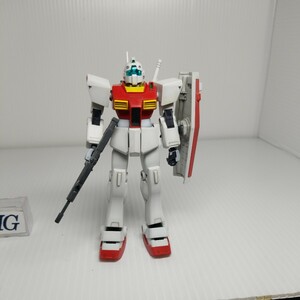 Q-60g 4/21 HG ジムガンダム 塗装品 同梱可 ガンプラ ジャンク