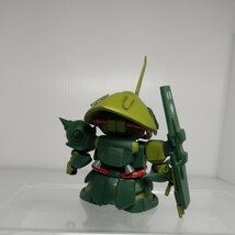 Q-70g 4/21 SD？、BB戦士？ ザク改造品？ マラサイ ユニコーンver. 塗装品 ガンダム 同梱可 ガンプラ ジャンク_画像6