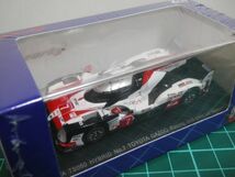 Spark スパーク 1/64 TOYOTA TS050 Hybrid ＃7 24H LM 2018 ルマン　トヨタ_画像2