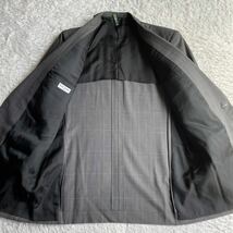 英国調◇グレンチェック『Paul Smith LONDON/ポールスミス ロンドン』美品 春夏ウール セットアップ スーツ(L)メンズ 人気デザイン◎背抜き_画像6