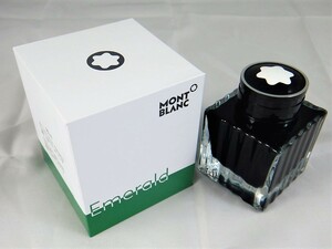 モンブラン エメラルドグリーン 高級限定インク☆本物・未使用☆MONTBLANC Emerald INK. NEW. Made in Austria. Green.