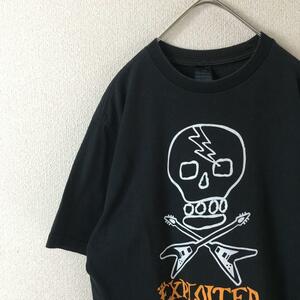 F2 EXPLOITED エクスプロアテッド　バンドTシャツ 半袖　Ｌメンズ