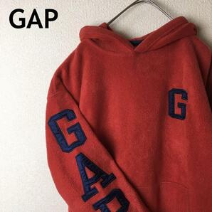 X1 GAP スウェット フリース 刺繍ロゴ タグなしLレディース程度 ゆったり