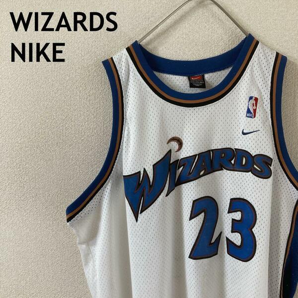 V1 NBA WIZARDS ユニフォーム　23ジョーダンNIKE 2XLメンズ