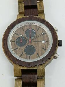 ジャンク　BOBO BIRD　クォーツ木製腕時計