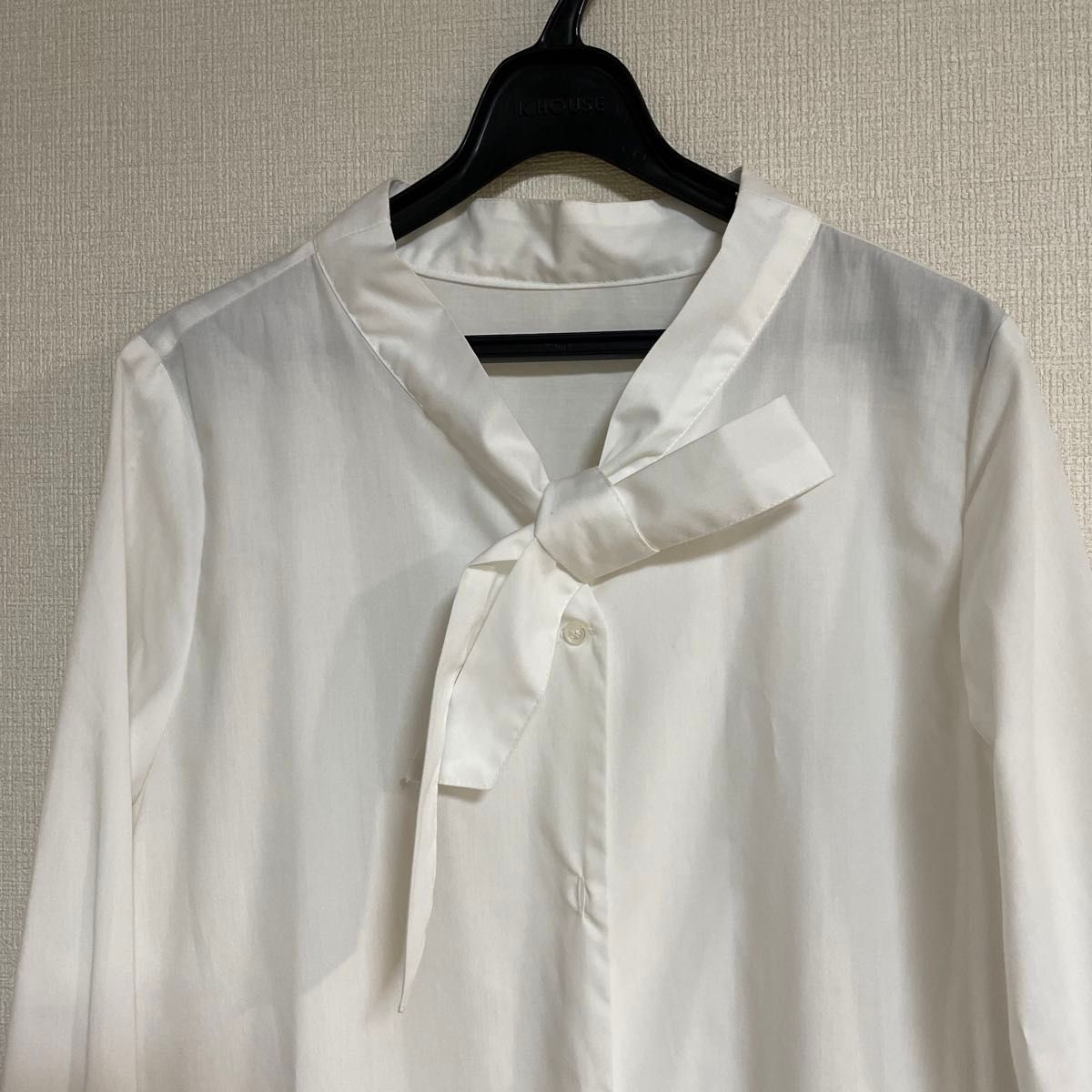 nanoユニバース ロングブラウス