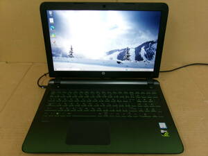 hpノートPC PavilionGaming Notebook 15-ak022TX　ジャンク