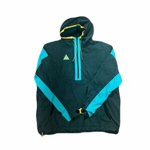 NIKE ACG ナイロンジャケット ポリエステル マルチカラー NIKE ACG WOVEN HOOD ANORAK JACKET DARK ATOMIC TEALの画像2