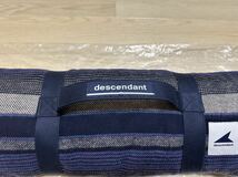 未使用品 DESCENDANT / ディセンダント Store Exclusive 22AW TAPIS BLANKET NAVY ブランケット ネイビー_画像5