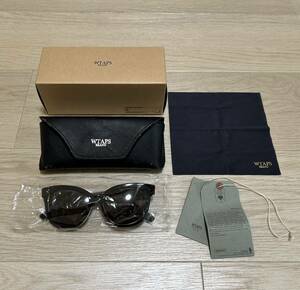 美品 WTAPS / ダブルタップス 16AW MADISON / GLASSES BLACK サングラス メガネ 眼鏡 黒