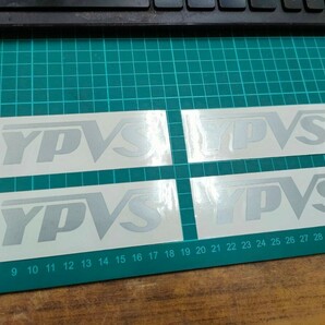 ヤマハ YAMAHA YPVS ステッカー 100×30ｍｍ 4枚セット カラー変更 サイズ変更可 の画像1