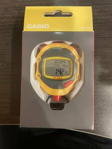 【新品未開封品】CASIO BEAMSコラボ　ストップウォッチ アクセサリー　RED/YELLOW タグ付き（裏面シール）WATCH