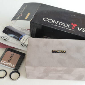 コンタックス CONTAX Tvsの付属品（中古品）30.5mm L39フィルターとメタルフード・箱などの画像2