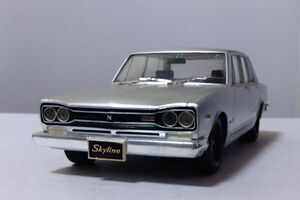 * Nissan Skyline 2000GT-R 1/24 plastic model final product Manufacturers unknown *