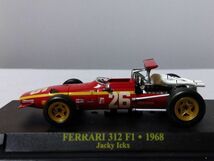 ★フェラーリ　312F1・1968　JackyIckx　 　1/43アシェットフェラーリコレクション★_画像2
