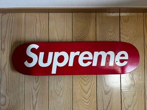 07AW supreme box logo skateboard deck シュプリーム ボックスロゴ デッキ 赤 red 08awスケートボード スケボー