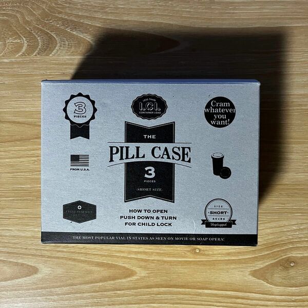 アンプラグド U.S. ファーマシーピルケース PILL CASE 3個セット