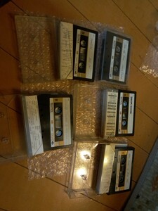 1520T ソニー DUAD 46分 フェリクロム 5本 カセットテープ/Two SONY DUAD 46 Type III Fe-Cr Position Audio Cassette