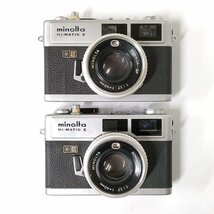 Canon QL17 / Demi / Minolta Hi Matic E / Ricoh ELNICA F 他 フィルムカメラ 10点セット まとめ ●ジャンク品 [8674TMC]_画像4