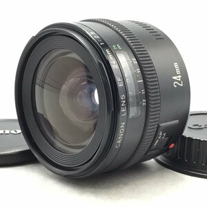 カメラ Canon EF 24mm f/2.8 一眼レフ レンズ 現状品 [8197KC]