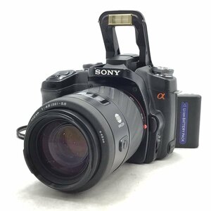 カメラ SONY α100 / AF ZOOM 70-210mm デジタル一眼レフ セット品 現状品 [1645HJ]