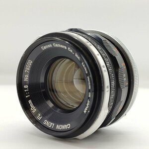 カメラ Canon FL 50mm f1.8 一眼レフ レンズ ジャンク品 [7684KC]