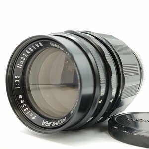 カメラ Komura F135mm f3.5 一眼レフ レンズ 現状品 [7695KC]