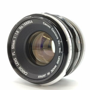 カメラ Canon FL 50mm f1.8 一眼レフ レンズ 現状品 [7685KC]