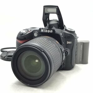 カメラ Nikon D90 / AF-S NIKKOR 18-105mm f5.6-5.6G ED 一眼レフ セット品 ジャンク品 [1666HJ]の画像1