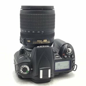 カメラ Nikon D90 / AF-S NIKKOR 18-105mm f5.6-5.6G ED 一眼レフ セット品 ジャンク品 [1666HJ]の画像5