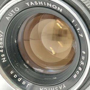 カメラ Yashica Pentamatic Ⅱ / Yashinon f=5.6cm 1:1.7 一眼レフ セット品 現状品 [7768KC]の画像2