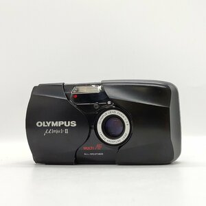 カメラ Olympus μ mju-Ⅱ 35mm f2.8ミュー 単焦点 コンパクトデジタル 本体 現状品 [2282JC]